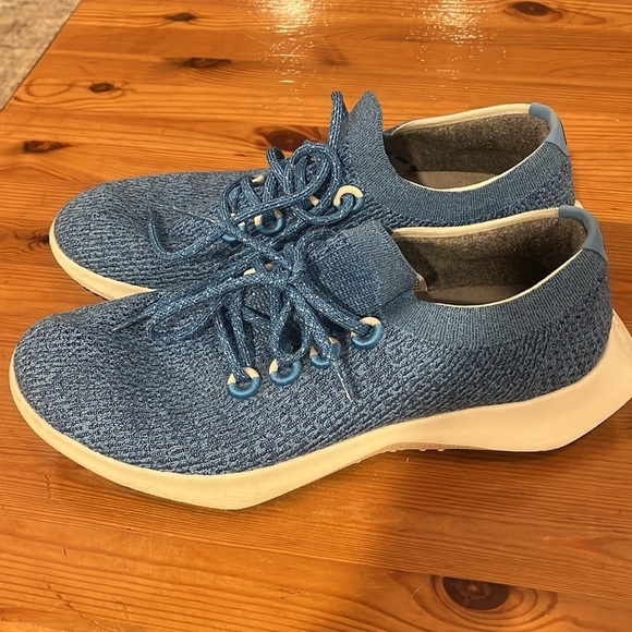 Allbirds Tree Men’s Blue Running Shoes Size 13.5 - Picture 2 of 9
